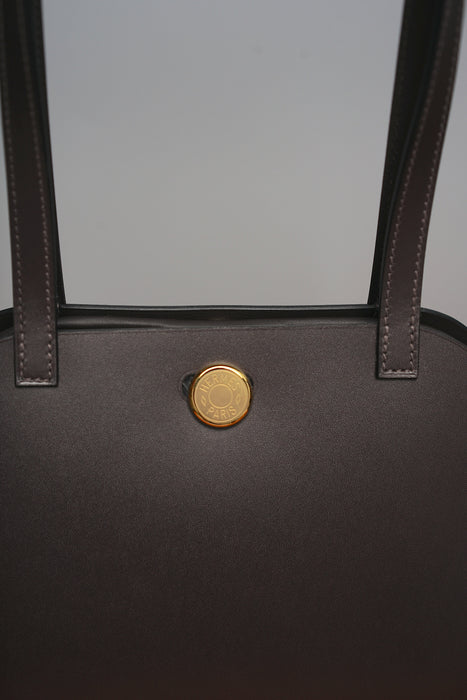 Hermes Tablier Sellier Bag in Black Ghw (Brand New)