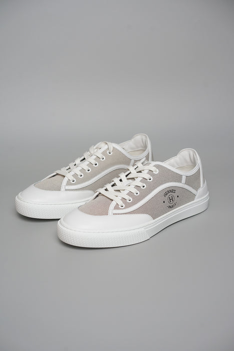Hermes Get Sneaker in Prunoir / Blanc Size 43 (Brand New)