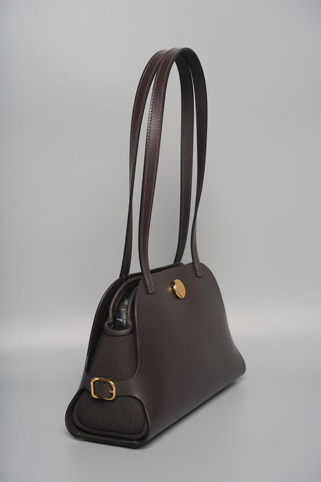 Hermes Tablier Sellier Bag in Black Ghw (Brand New)
