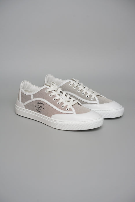 Hermes Get Sneaker in Prunoir / Blanc Size 43 (Brand New)