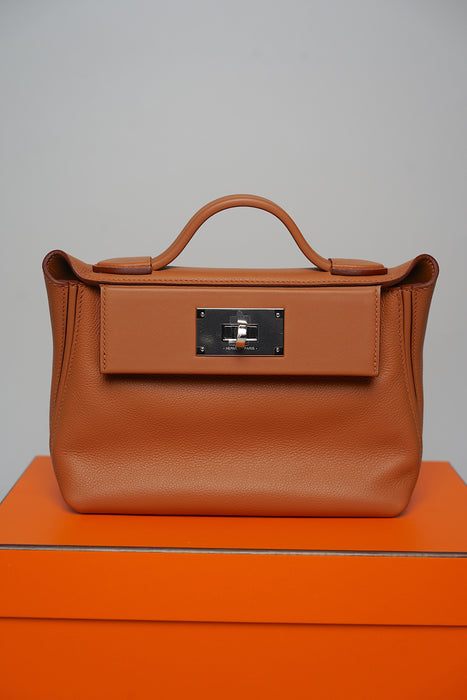 Hermes 2424-21 in Gold Phw (Brand New)