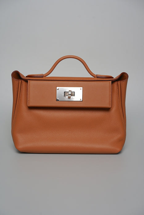 Hermes 2424-21 in Gold Phw (Brand New)