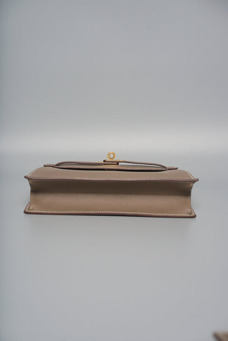 Hermes Kelly Danse in Etoupe Evercolor Ghw (Brand New)