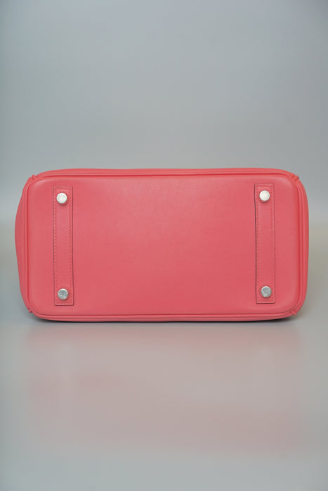 Hermes Birkin 25 in Rose Lipstick Swift Phw