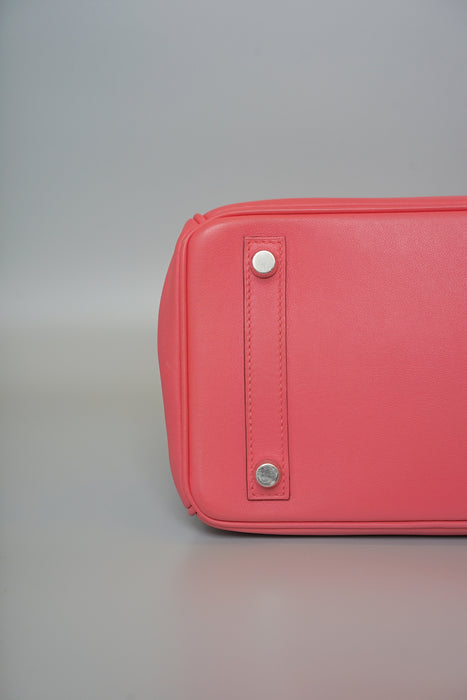 Hermes Birkin 25 in Rose Lipstick Swift Phw