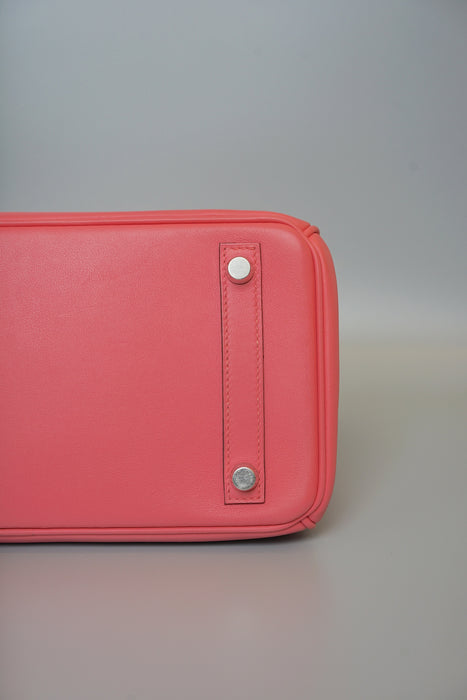 Hermes Birkin 25 in Rose Lipstick Swift Phw
