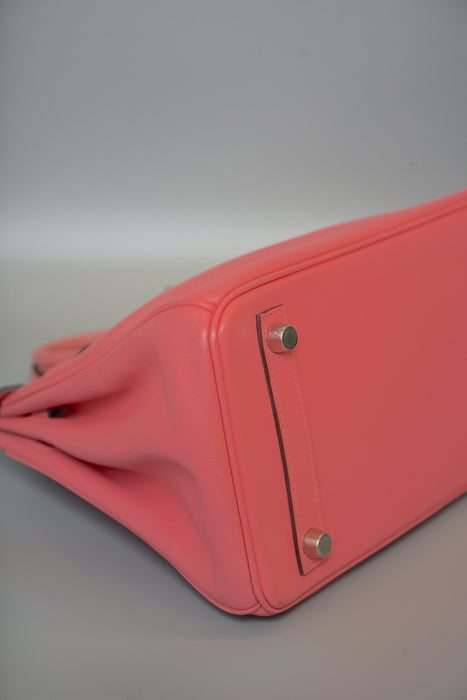Hermes Birkin 25 in Rose Lipstick Swift Phw