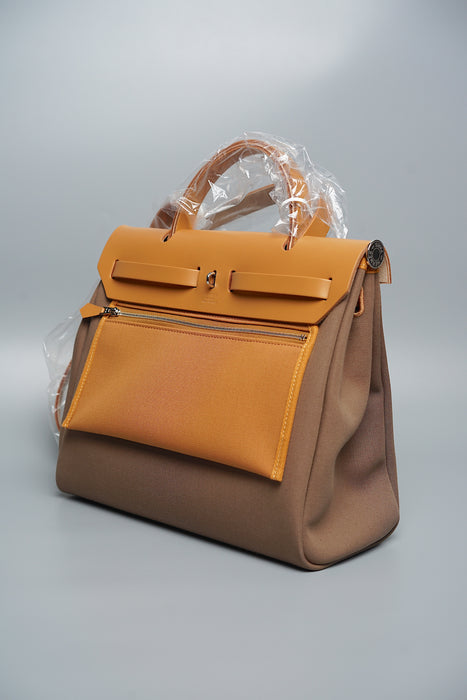 Hermes Herbag 31 in Etoupe Phw (Brand New)