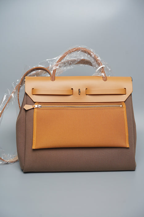 Hermes Herbag 31 in Etoupe Phw (Brand New)