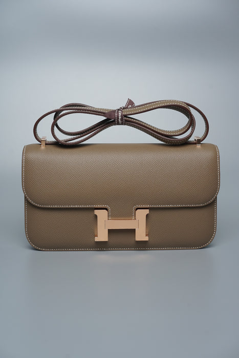 Hermes Constance Elan in Etoupe Rghw (Brand New)