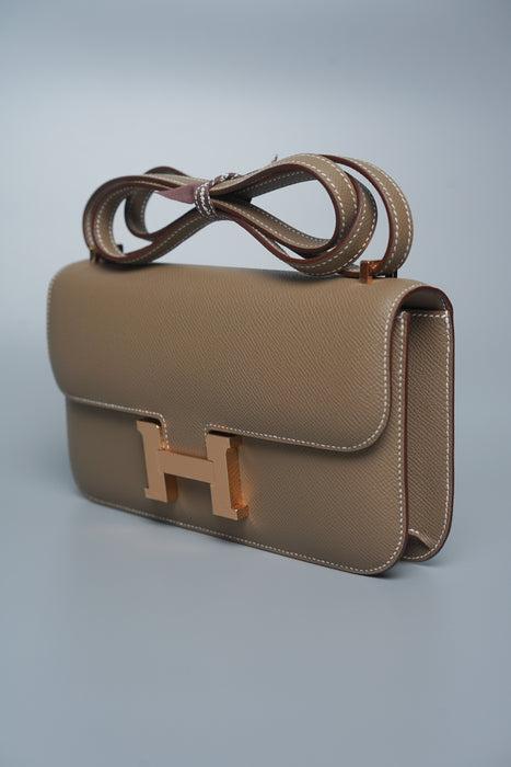 Hermes Constance Elan in Etoupe Rghw (Brand New)