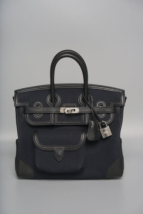Hermes Birkin 25 Cargo in Blue Marine Phw (Brand New)