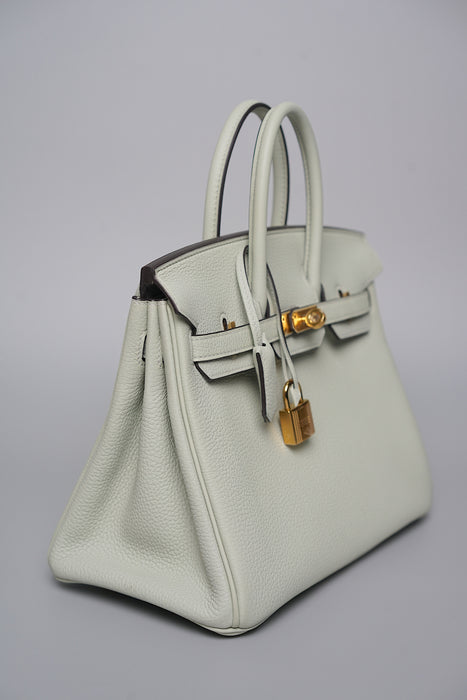 Hermes Birkin 25 Gris Neve Togo Ghw