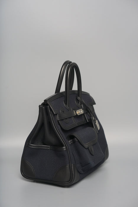 Hermes Birkin 25 Cargo in Blue Marine Phw (Brand New)