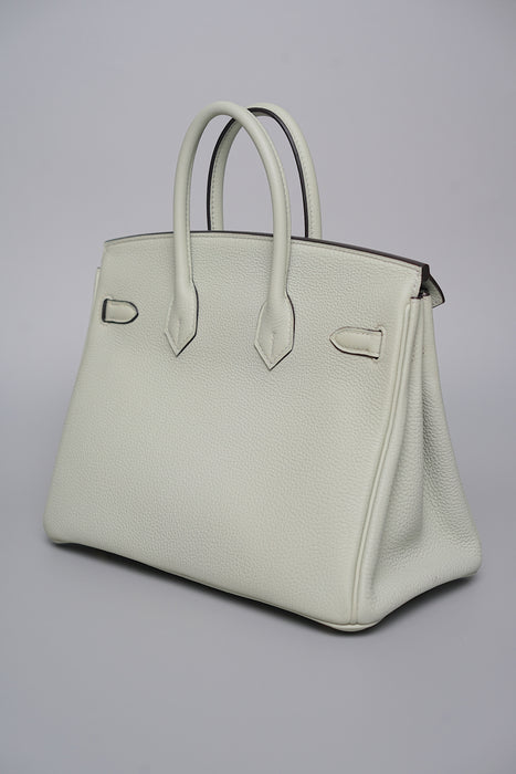 Hermes Birkin 25 Gris Neve Togo Ghw