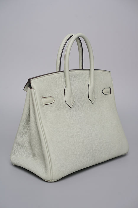 Hermes Birkin 25 Gris Neve Togo Ghw
