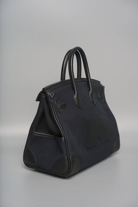 Hermes Birkin 25 Cargo in Blue Marine Phw (Brand New)
