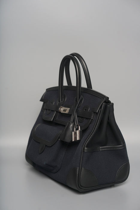 Hermes Birkin 25 Cargo in Blue Marine Phw (Brand New)