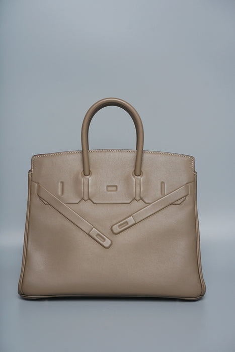 Hermes Birkin 25 in Etoupe Shadow