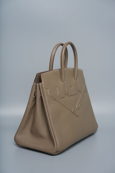 Hermes Birkin 25 in Etoupe Shadow