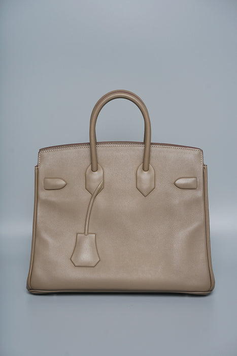 Hermes Birkin 25 in Etoupe Shadow