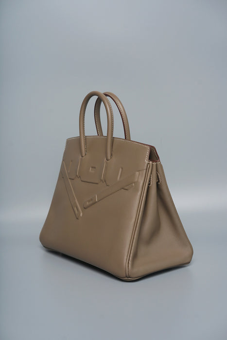 Hermes Birkin 25 in Etoupe Shadow