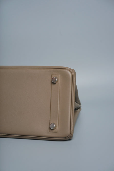 Hermes Birkin 25 in Etoupe Shadow