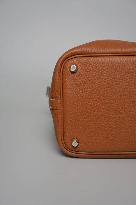 Hermes Picotin 18 in Gold Phw
