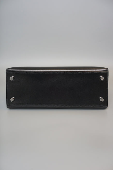 Hermes Kelly 25 in Black Box Phw (Brand New)