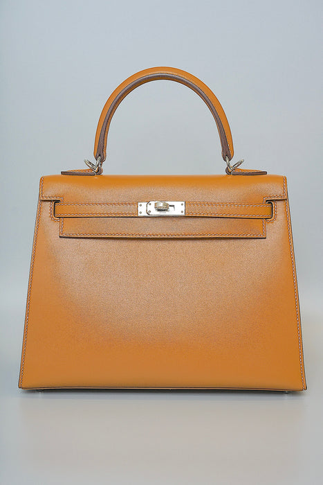 Hermes Kelly 25 in Butler Sable Phw