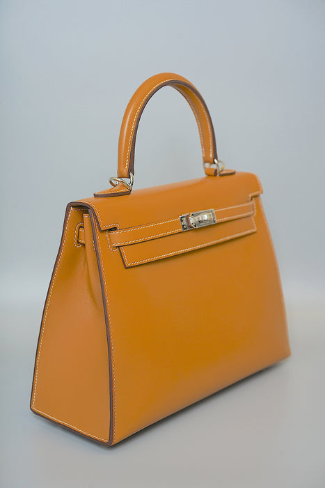 Hermes Kelly 25 in Butler Sable Phw