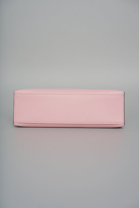 Hermes Kelly Pochette in Rose Sakura Phw (Brand New)