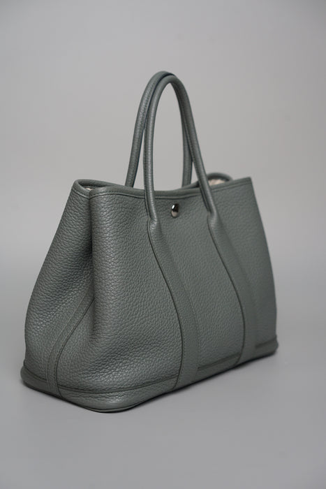 Hermes Garden Party 30 in Vert Amande Phw