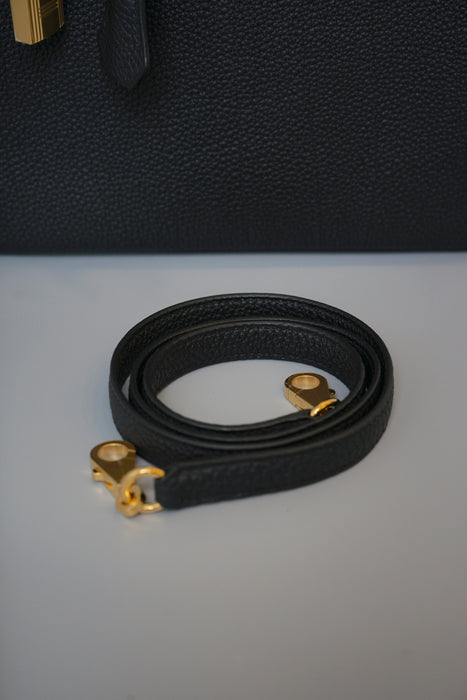 Hermes Kelly 25 in Black Togo Ghw (Brand New)