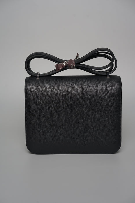 Hermes Constance 18 in Noir Epsom Phw (Brand New)