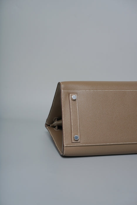 Hermes Birkin 30 Sellier in Etoupe Epsom Phw (Brand New)