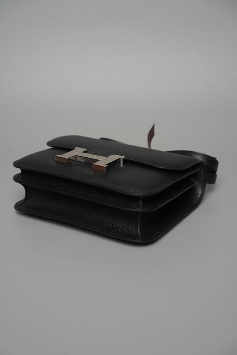 Hermes Constance 18 in Noir Epsom Phw (Brand New)