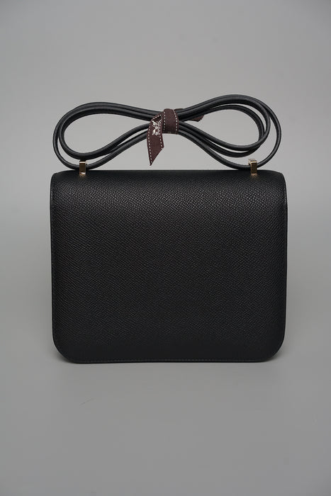 Hermes Constance 18 in Noir Ghw (Brand New)