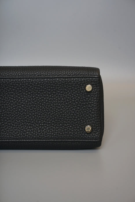 Hermes Kelly 25 in Black Togo Ghw (Brand New)
