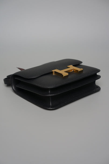 Hermes Constance 18 in Noir Ghw (Brand New)