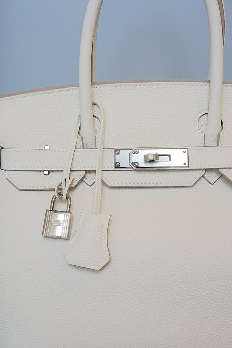 Hermes Birkin 30 in Craie Togo Phw