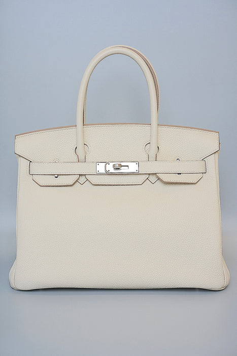 Hermes Birkin 30 in Craie Togo Phw