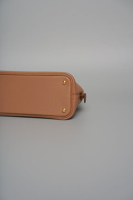 Hermes Mini Bolide in Quebracho Chevre Ghw