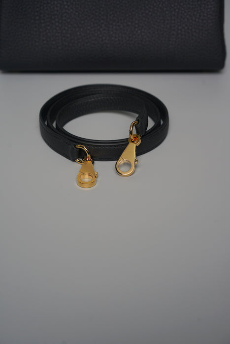 Hermes Kelly 25 in Noir Togo Ghw (Brand New)