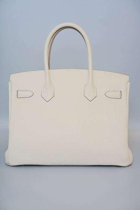 Hermes Birkin 30 in Craie Togo Phw