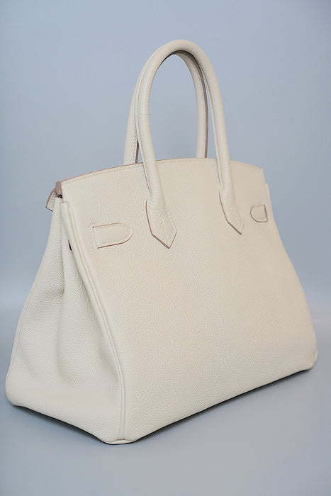 Hermes Birkin 30 in Craie Togo Phw
