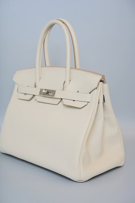 Hermes Birkin 30 in Craie Togo Phw