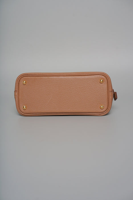 Hermes Mini Bolide in Quebracho Chevre Ghw
