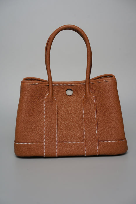 Hermes Mini Garden Party 23 in Gold Phw (Brand New)