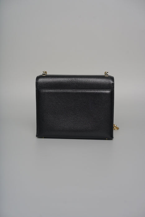 Hermes Mini Verrou in Black Chevre Ghw